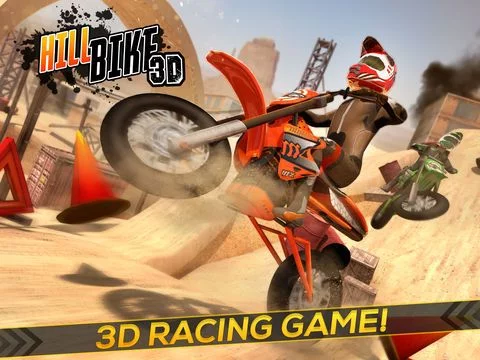 Изображение игры: Hill Bike 3D | Moutain DirtBike Racing Game For Free