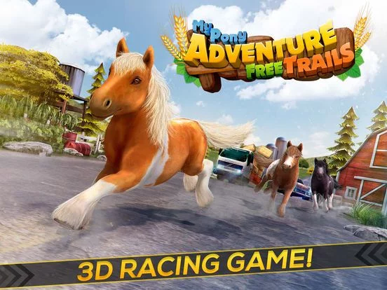 Изображение игры: My Pony Adventure Trails Fun Horse Games