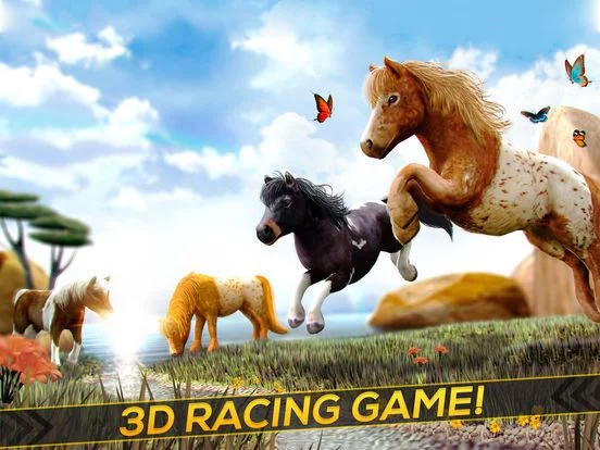 Изображение игры: My Pony Horse Riding - The Horses Racing Game