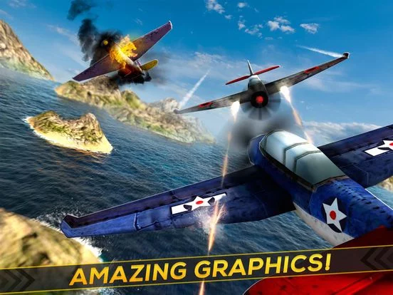 Изображение игры: WW2 Air Attack - Realistic World War 2 Airplanes