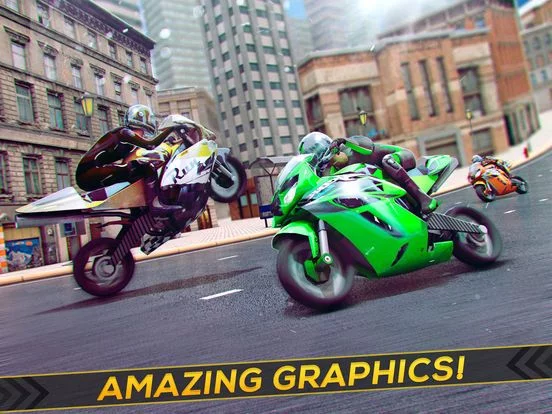 Изображение игры: Super Motor Bike Racing . Fast Moto Simulator