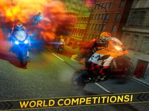 Изображение игры: Top Superbikes Racing . Free Furious Motorcycle Races Game for Kids
