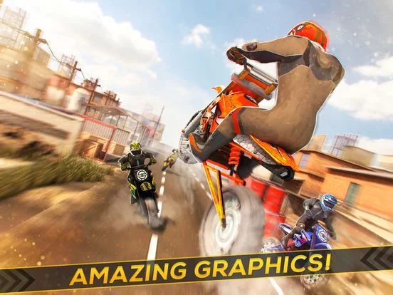 Изображение игры: MX Dirt Bike Racing Mountain