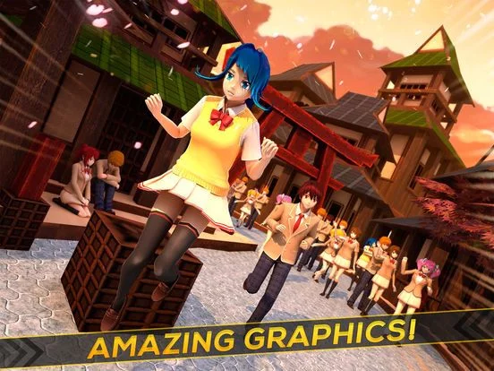 Изображение игры: Anime Girl Run