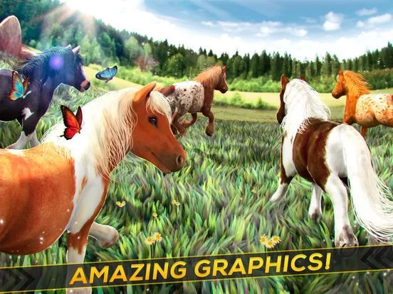 Изображение игры: My Pony Horse Riding - The Horses Racing Game