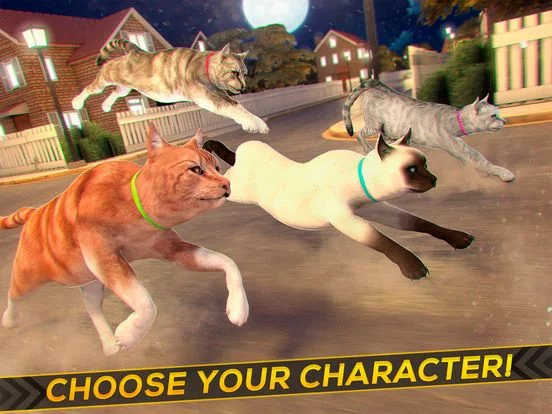 Изображение игры: Running Cats - Survive The Free Kitty Cat Simulator
