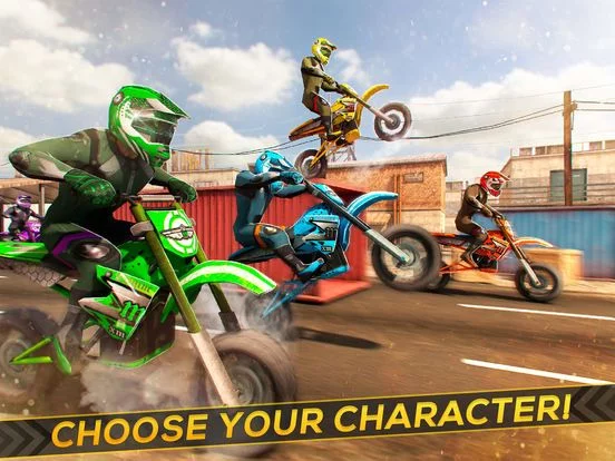 Изображение игры: MX Dirt Bike Racing Mountain