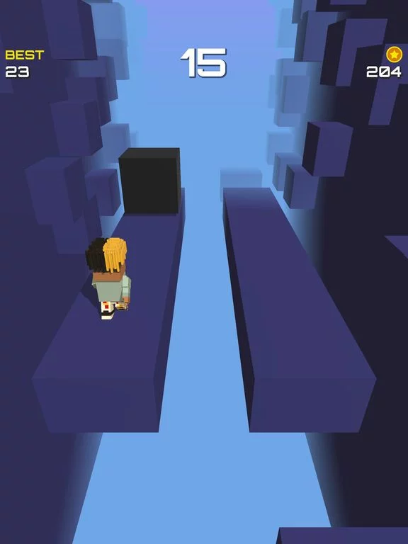 Изображение игры: Blocky Gang Roller Jump