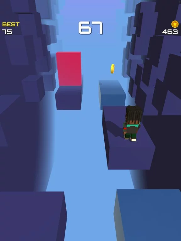 Изображение игры: Blocky Gang Roller Jump
