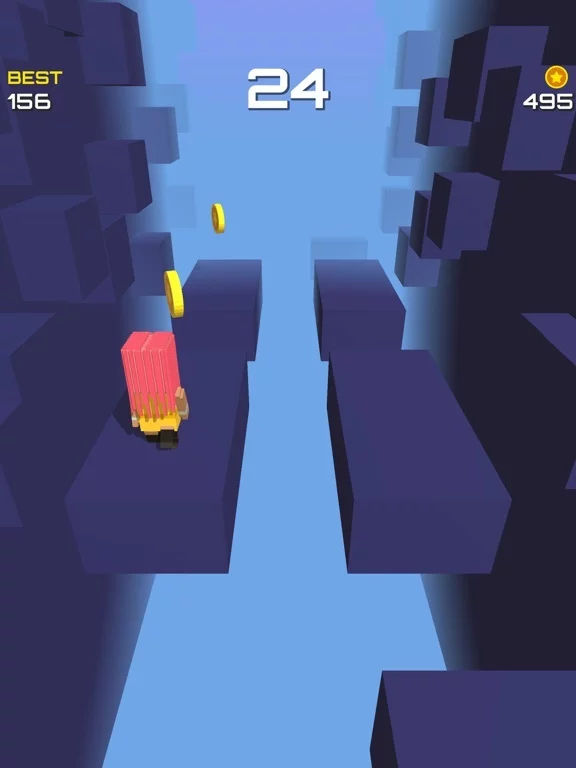 Изображение игры: Blocky Gang Roller Jump