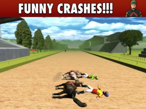 Изображение игры: Champions Riding Trails 3D: My Free Racing Horse Derby Game