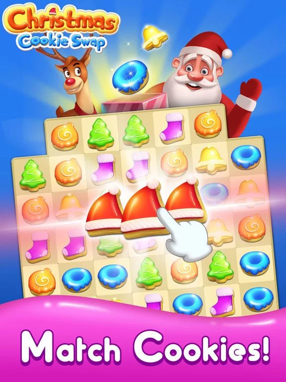 Изображение игры: Christmas Cookie Swap 3