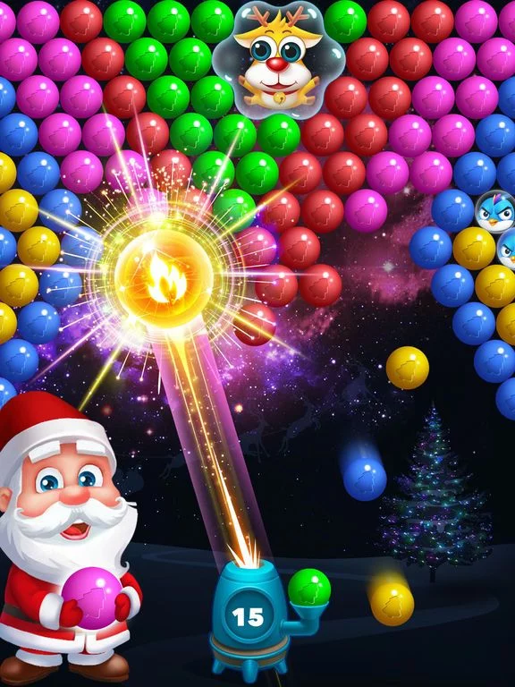 Изображение игры: Bubble Shooter - Christmas Pop