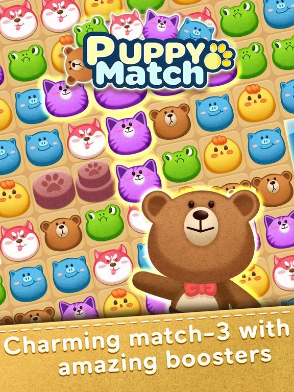 Изображение игры: Puppy Match