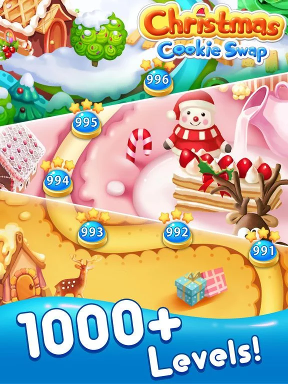 Изображение игры: Christmas Cookie Swap 3