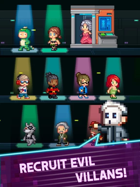 Изображение игры: Tap Tap Evil Mastermind