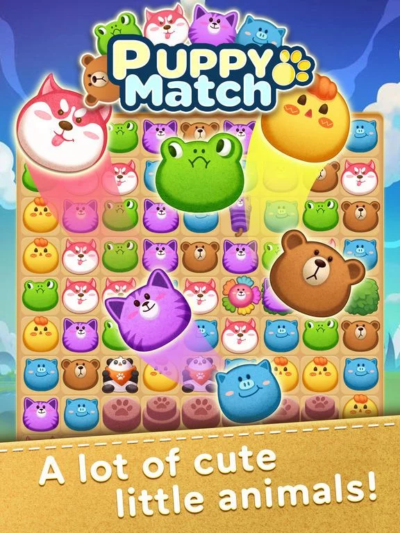Изображение игры: Puppy Match