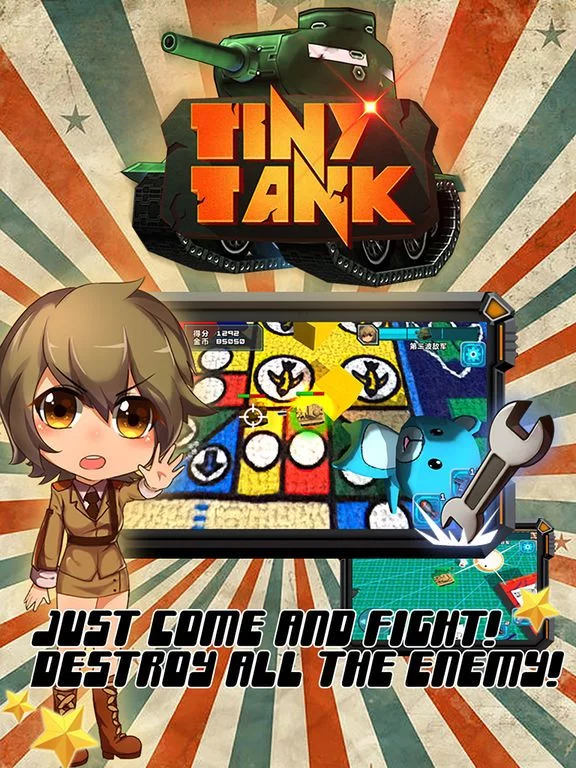 Изображение игры: Tiny Tank VIP-Battle on Table