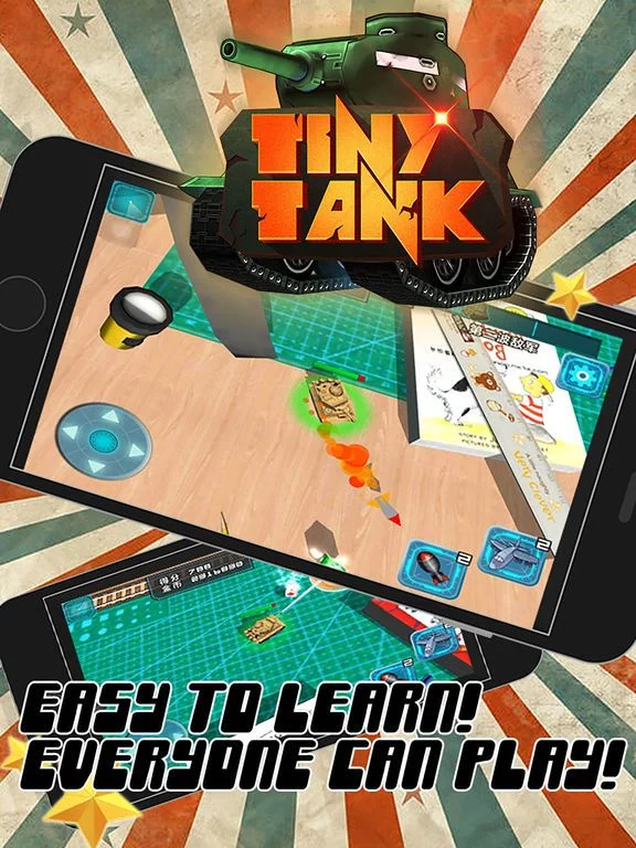Изображение игры: Tiny Tank VIP-Battle on Table