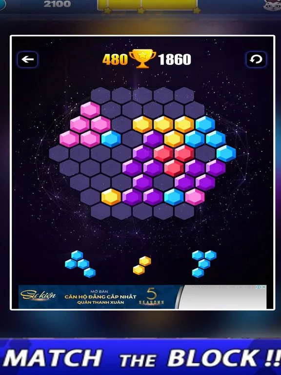 Изображение игры: Hexa Hero Match