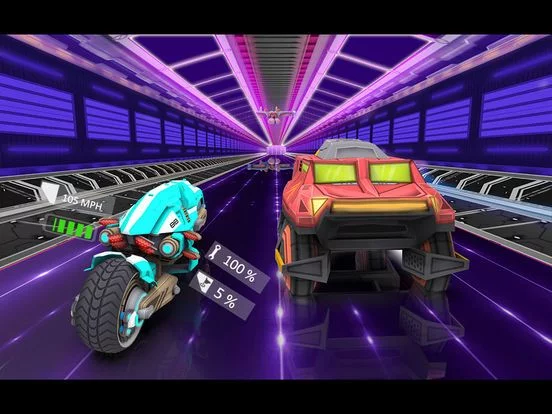 Изображение игры: Futuristic Bike Racing Rider