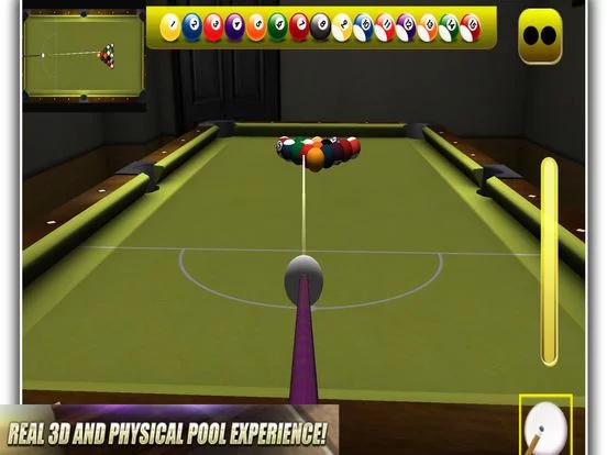 Изображение игры: Ultimate Pool 3D