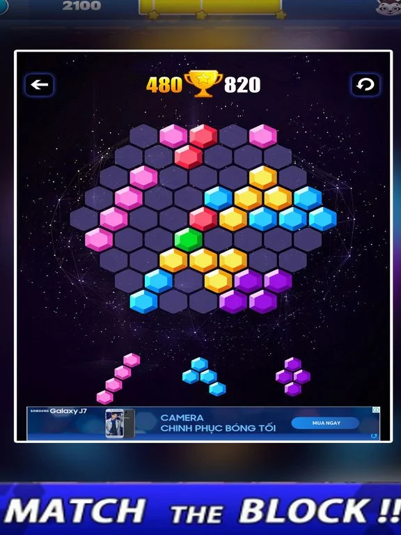 Изображение игры: Hexa Hero Match
