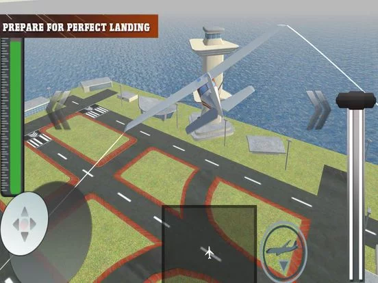 Изображение игры: Plane Landing Simulator