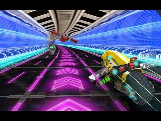 Изображение игры: Futuristic Bike Racing Rider