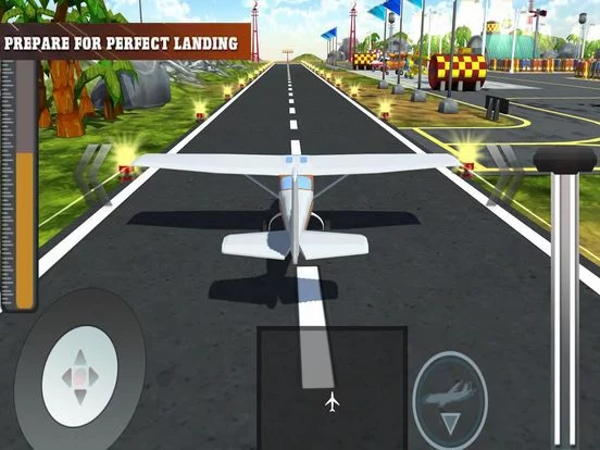 Изображение игры: Plane Landing Simulator