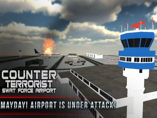 Изображение игры: Airplane SWAT Team Force Elite Sniper Mission 3D Hostage