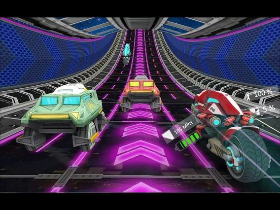 Изображение игры: Futuristic Bike Racing Rider