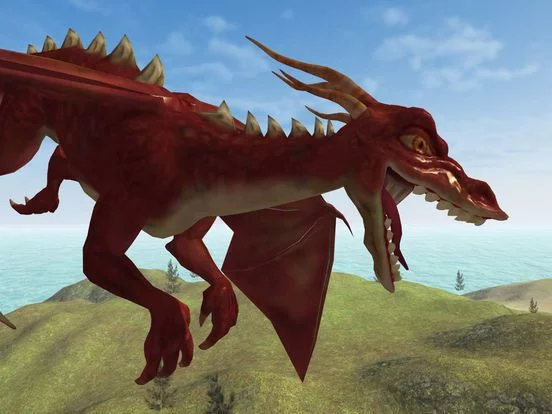 Изображение игры: Flying Dragon Simulator Free: Fire Drake Blaze