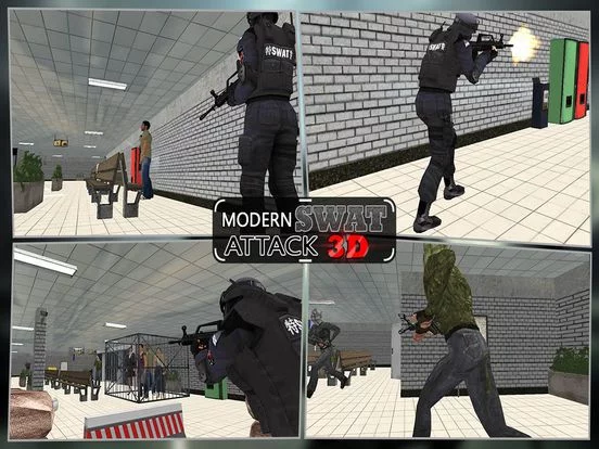 Изображение игры: SWAT Team Elite Force Rescue Mission: Special Ops