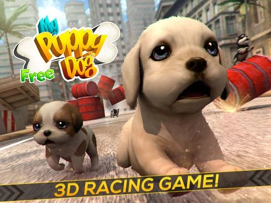 Изображение игры: My Puppy Dog & Friends . First Pet City Running