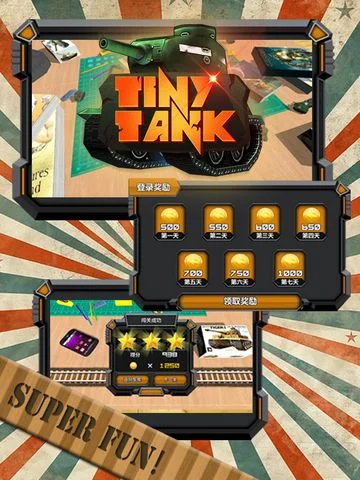 Изображение игры: Tiny Tank - Battle City on the table