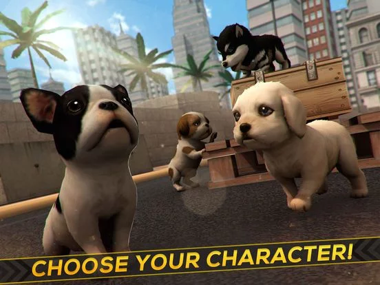 Изображение игры: My Puppy Dog & Friends . First Pet City Running