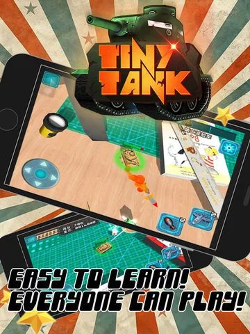 Изображение игры: Tiny Tank - Battle City on the table