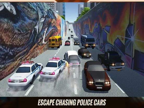 Изображение игры: Urban City Real Gangster Life Crime Stories: Escape Prison and Police Car Chase