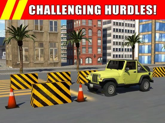 Изображение игры: Jeep Drive Traffic Parking Simulator Car Driving