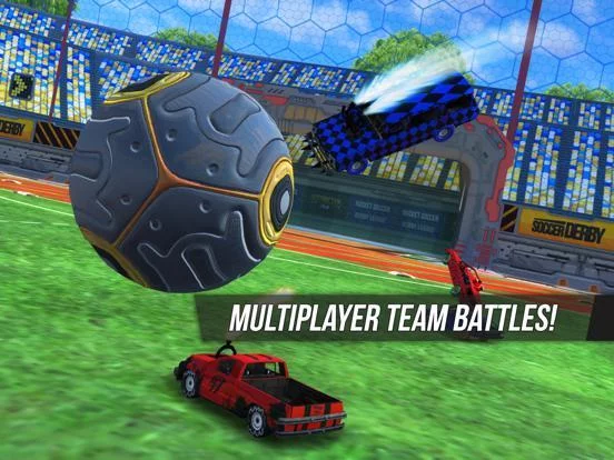 Изображение игры: Rocket Soccer Derby