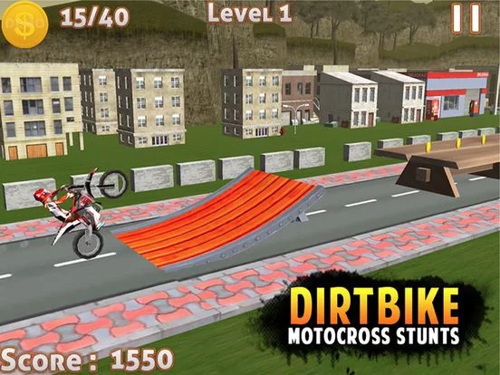 Изображение игры: DIRT BIKE MOTOCROSS STUNTS - 3D XTREME DIRT BIKE STUNT MANIA
