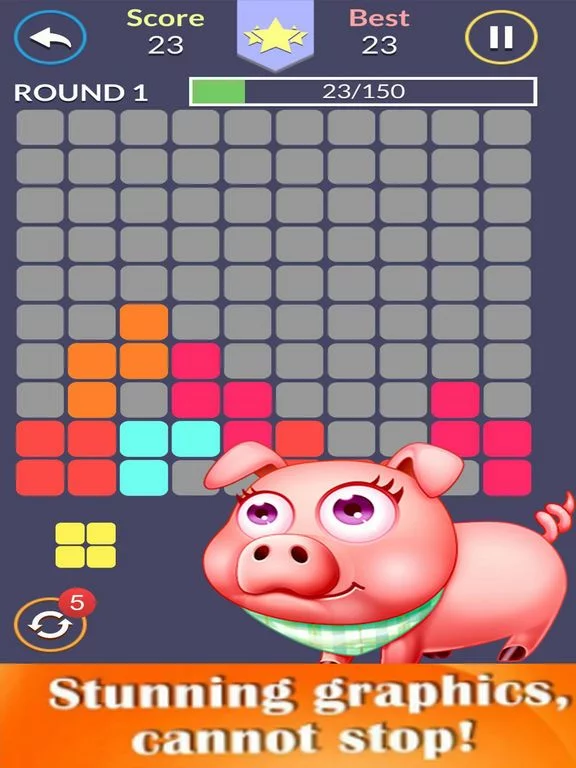 Изображение игры: Block Mania 10x10