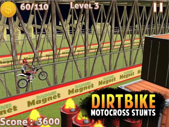 Изображение игры: DIRT BIKE MOTOCROSS STUNTS - 3D XTREME DIRT BIKE STUNT MANIA