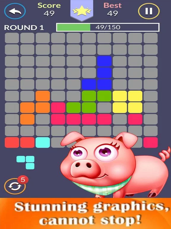 Изображение игры: Block Mania 10x10