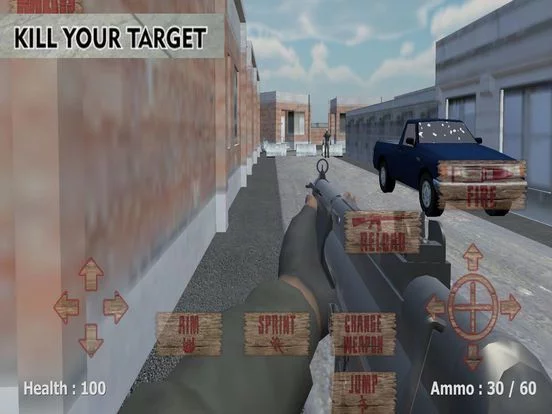 Изображение игры: Dead Zombie War Shooting