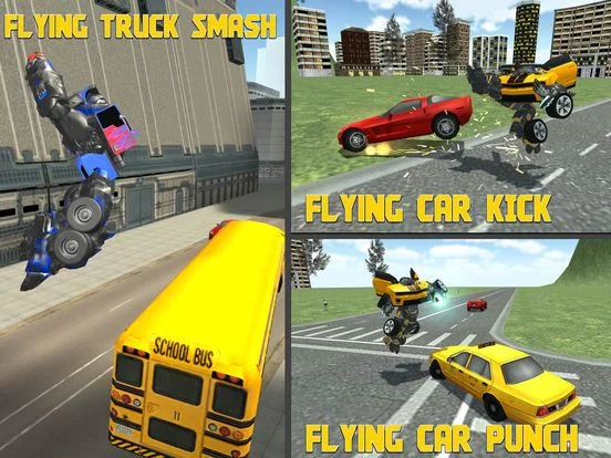 Изображение игры: Robot Car Extreme Epic Multiplayer Simulator Game