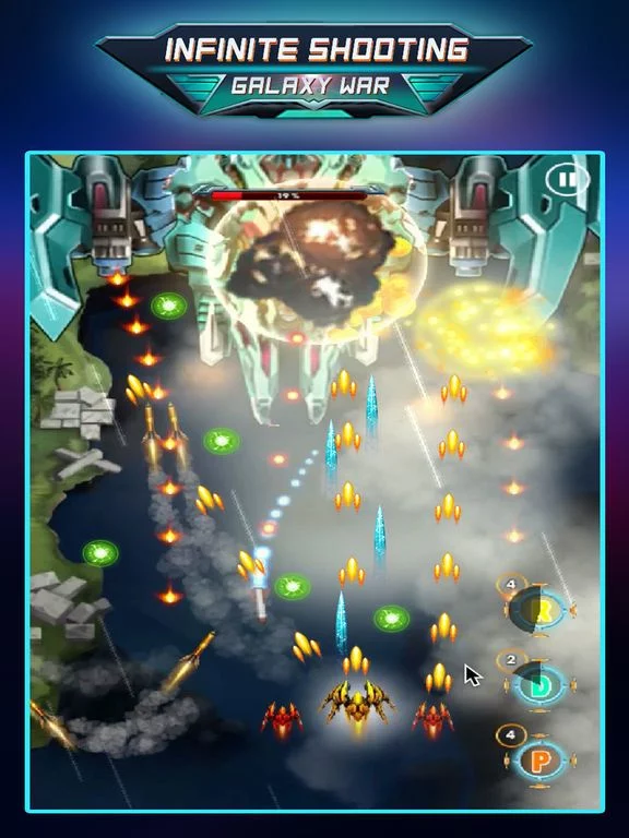 Изображение игры: Infinite Shooting: Galaxy War