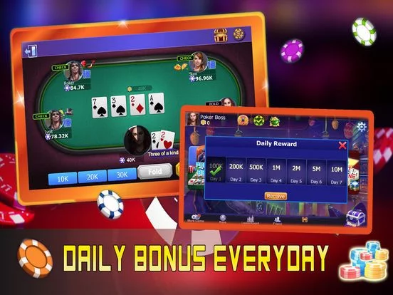 Изображение игры: Poker Boss: Texas Holdem
