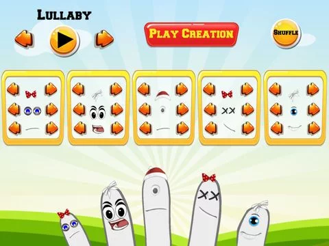 Изображение игры: Family Finger Puppets